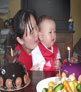 mam, je zit in mijn oor te blazen